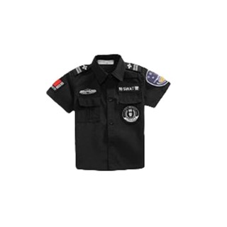 【現貨】六一兒童小特警衣服童裝男童警特種兵套裝幼兒角色扮演小警官衣服 ZSN