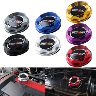 MITSUBISHI 三菱汽車配件鋁製汽車機油油箱蓋 Ralliart 風格賽車發動機加註機油蓋
