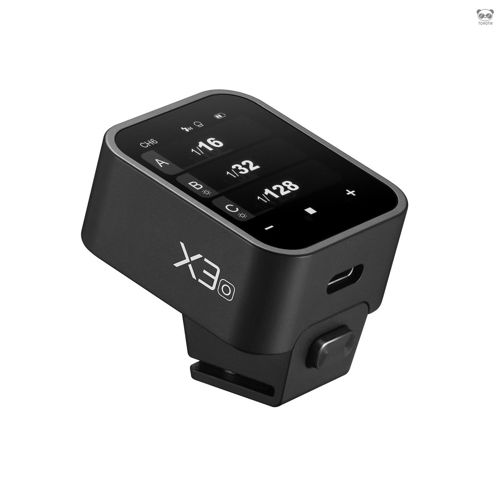GODOX X3O 2.4G引閃器 帶OLED觸控屏 支持TTL自動閃光 帶Olympus/Panasonic熱靴卡口（