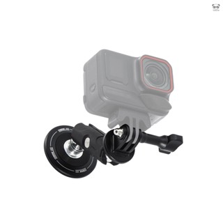 運動相機磁吸底盤支架 雙球頭設計 可360度調整 適配GoPro Hero 13/12/11/10等運動相機（11476