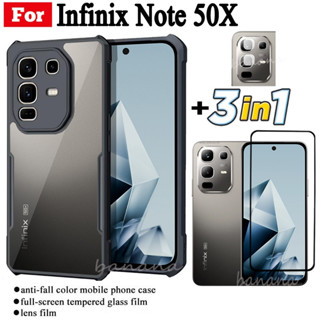 3 合 1 Infinix Note 50X 防摔手機殼適用於 Infinix Note 50 Pro+ Note50