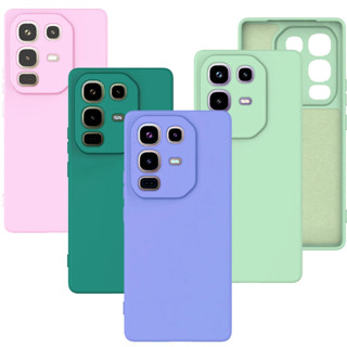 適用於 Infinix Note 50 Pro 4G TPU 豪華防震後蓋液態矽膠保護手機殼