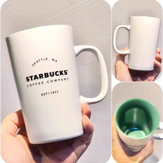 [現貨 噹天現髮]星巴克杯子 陶瓷馬克杯 咖啡杯 辦公室茶杯 簡約 starbucks 300ml
