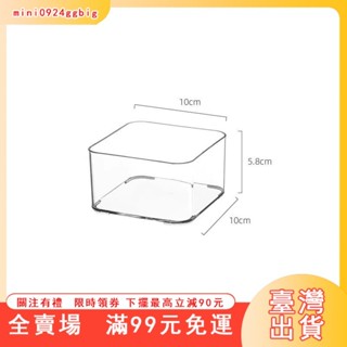 臺灣出貨 【店鋪熱銷】吧唧收納盒透明亞克力週邊徽章收納密封方形保護盒穀子卡片展示架