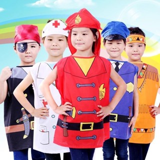 【現貨】幼兒園cosplay職業角色扮演服裝兒童表演服醫生護士工程師套裝 ZSN