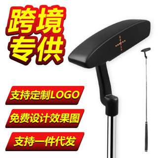 現貨高爾夫球桿推桿 男用右手球桿 一字條形高爾夫推桿練習球桿