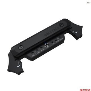 全新 DOUBLE X2 吉他拾音器可充電和有線原聲吉他拾音器系統電貝司吉他電纜到吉他放大器音孔拾音器帶接收器,適用於