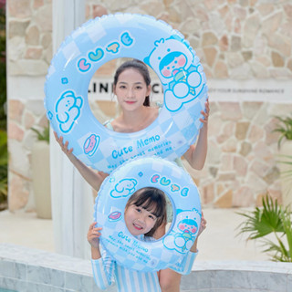 可愛的小狗小孩游泳圈池浮子充氣玩具游泳圈管兒童成人游泳圈池浴缸水上玩具