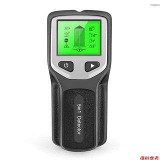 Winn Stud Finder Wall Scanner - 5 合 1 電子螺柱探測器,帶高畫質 LCD 顯示屏、木材