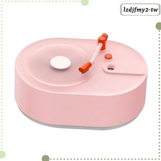 [LzdjfmydcTW] 精油擴散器 USB 電唱機造型瑜伽空氣加濕器