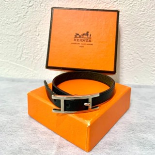 HERMES 愛馬仕 手環 手鍊 皮革 日本直送 二手