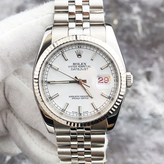 Rolex勞力士日誌男表116234紅色日曆顯示36mm自動機械錶