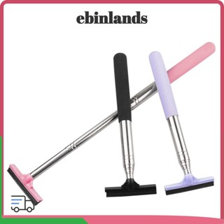 LUCKY-EBINLANDS 雨水清潔用品,橡膠不銹鋼汽車後視鏡刮水器,可伸縮後視鏡除水器