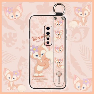 可愛質感VIVO V17 Pro手機殼新款指環奢華液態矽膠掛繩情侶卡通支架青春搞怪創意散熱腕帶簡約男女款純色趣味防塵