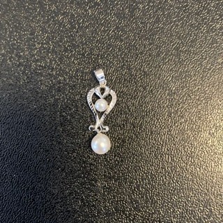 Mikimoto 飾品 銀 珍珠 心型 mercari 日本直送 二手
