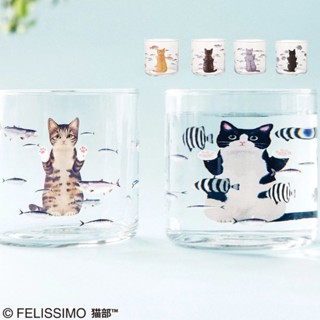 現貨 日本 杯子 貓咪水族館 貓部 Felissimo 加水貓咪胖三倍 玻璃杯 貓咪杯子 水杯 貓奴必備 日本進口