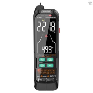 Mastfuyi FY159B 數字萬用表，全自動便攜式萬用表，數顯萬能表 黑色 內建鋰電池