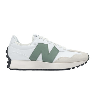 New Balance 327 NB 男女鞋 白 深杜松綠 復古 麂皮 休閒鞋 [YUBO] U327SKC-D