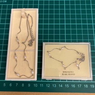 Mikimoto 手環 手鍊 項鍊 珍珠 2件組 mercari 日本直送 二手