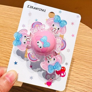 新品現貨兒童發光旋轉啪啪圈矽膠手環三麗鷗玩具卡通女孩可愛奧特曼拍拍圈20250604