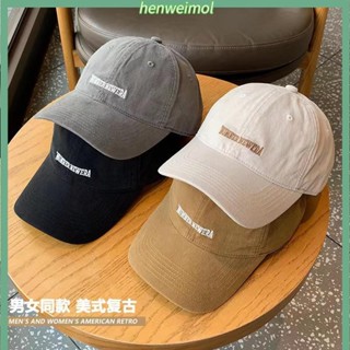 韓版百搭顯白墨綠色字母鴨舌帽女軟頂潮牌棒球帽男日系顯臉小帽子