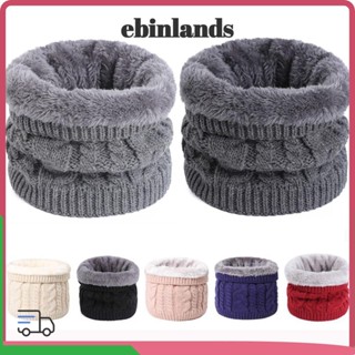 LUCKY-EBINLANDS 保暖圍巾,加厚柔軟針織運動圍巾,百搭純色保暖毛絨圍脖,適合滑冰跑步