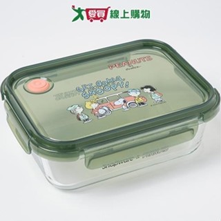 Snapware 康寧史努比玻璃保鮮盒1090ml 保鮮盒 玻璃【愛買】