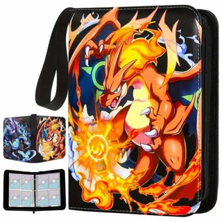 卡冊韓國 卡冊內頁 四格卡冊 寶可夢卡冊PTCG卡盒收納冊九宮格pokemon精靈卡片收藏冊神奇寶貝