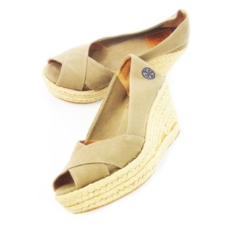 Tory Burch 涼鞋 帆布 日本直送 二手