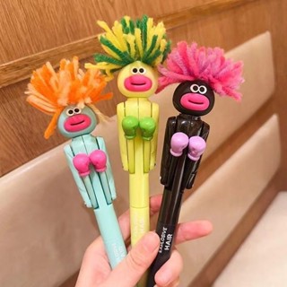 【樂樂優品】拳擊筆創意互動原子筆黑色筆芯簽字筆小學生專用中性筆兒童禮物