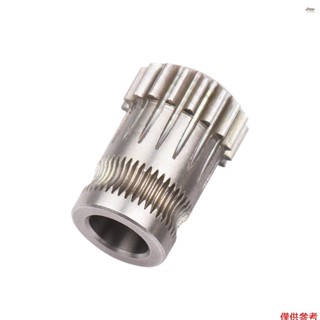 全新 3D 列印機配件 Drivegear 雙齒輪驅動輪擠出機齒輪無頂線適用於 3D 列印機 Creality Ende