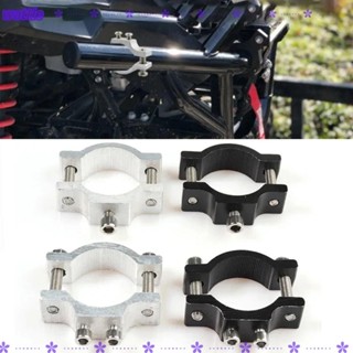 WATTLE 1 件摩托車聚光燈架、車把框架管固定晶片手機頭燈支架、電動自行車自行車配件鋁製多功能夾