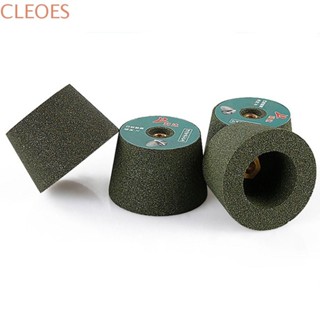 CLEOESGU拋光輪綠色金剛砂杯石材研磨修剪研磨工具花崗巖碳化物磨頭