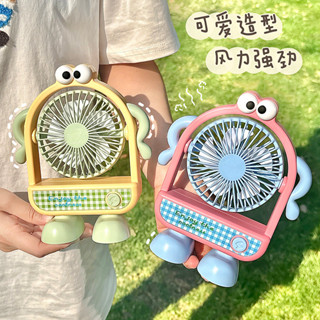 榮富居【臺灣出貨】桌面小風扇小型行動式電扇學生宿舍辦公室隨身迷你扇子辦公桌檯扇A0602
