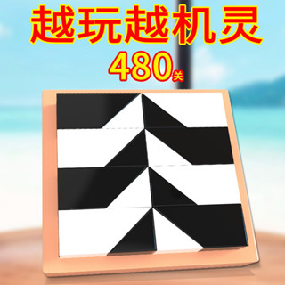 隱藏積木拼圖益智玩具兒童邏輯思維訓練智力開發動腦專注力男女孩