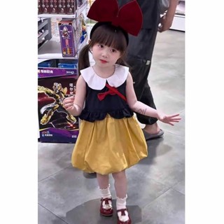 【HOT 本舖】童裝 女寶洛麗塔白雪公主連衣裙夏季2025新款兒童洋氣表演jk花苞背心裙