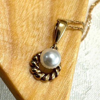 Mikimoto 墜飾 珍珠 18k mercari 日本直送 二手