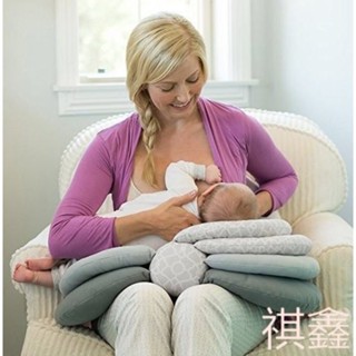 臺灣出貨 嬰兒餵奶枕 寶寶多功能可調節高度授乳枕 防溢奶枕 哺乳枕頭 吐奶枕