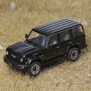 GCD 1/64 豐田 酷路澤LC70 LC76 汽車模型 模擬 小比例閤金車模 兒童 男孩 收藏擺件 玩具車 禮物