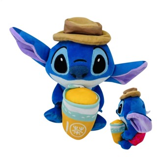 Stitch 毛絨公仔玩具動漫可愛柔軟毛絨公仔玩具便攜式輕便柔軟枕頭毛絨玩具適合生日家庭男孩兒童家居裝飾 tamy3tw