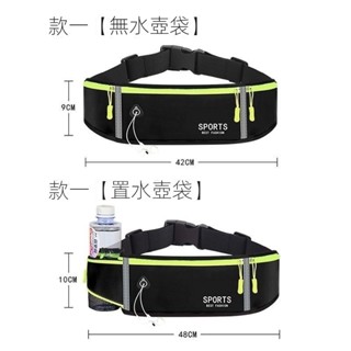 【2025 夏季運動必備】男女通用超薄多功能跑步腰包｜水壺收納 + 手機專用夾層設計｜輕量透氣速乾面料｜隱形防盜暗袋安全