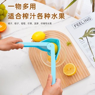 新品現貨手動榨汁機檸檬榨汁器小型便攜式多功能擠壓工具家用渣汁分離神器20250611