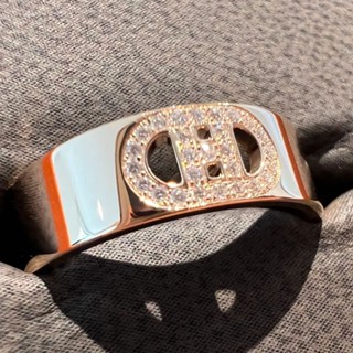 近全新 HERMES 愛馬仕 戒指 Chaine dAncre 鑽石 53號 mercari 日本直送 二手