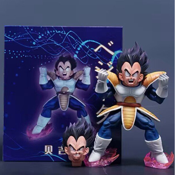 七龍珠新品 七龍珠達爾 七龍珠貝吉塔 超級賽亞人達爾  超級賽亞人貝吉塔  美伢貝吉塔 戰鬥 gk雕像公仔擺件模型