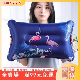 臺灣出貨 冰枕冰墊冰枕頭兒童成人水枕頭夏冰墊充氣註水降溫防暑午睡冰涼枕 KWJK