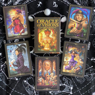 現貨 10.5*7.5cm 視覺神諭卡 桌遊 卡牌遊戲 英文桌遊 占卜卡Oracle of Visions聚會休閒遊戲