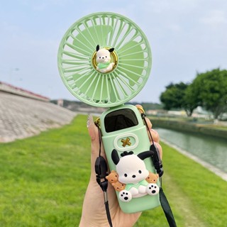 新品現貨迷你靜音小電扇usb充電可愛卡通高顏值桌面辦公室風扇手持便攜式20250606
