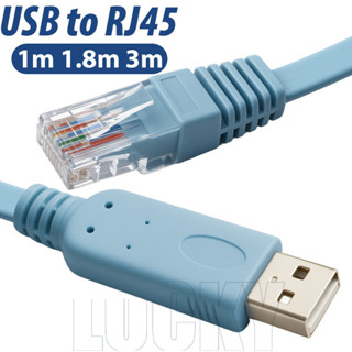 1/2/3PCS USB 轉 RJ45 控制檯除錯電纜 - 路由器交換機伺服器除錯電纜 - 工程網路電纜連接器 - 便攜