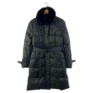BURBERRY LONDON 羽絨服 夾克外套 長 黑色 日本直送 二手