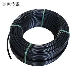 模型水管W16-K13-B1.5黑色輸水管通水管塑膠硬管diy手工材料 1米